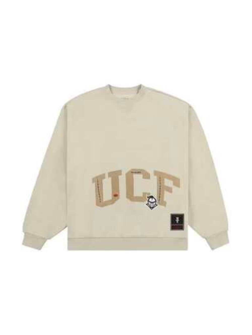 Travis Scott Cactus Jack Mitchell & Ness UCF Knights Crewneck Tan Men XL NWT Bag